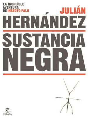 cover image of Sustancia negra